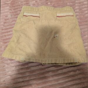 Vintage McKids 24months Corduroy Skort McDonald’s Beige With Snaps
